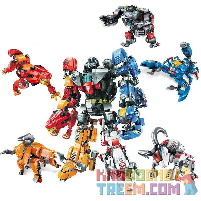 Enlighten 3601 3602 3603 3604 3605 Qman 3601 3602 3603 3604 3605 non Lego ROBOT BIẾN HÌNH bộ đồ chơi xếp lắp ráp ghép mô hình Transformers Robot Đại Chiến Người Máy Biến Hình 1467 khối