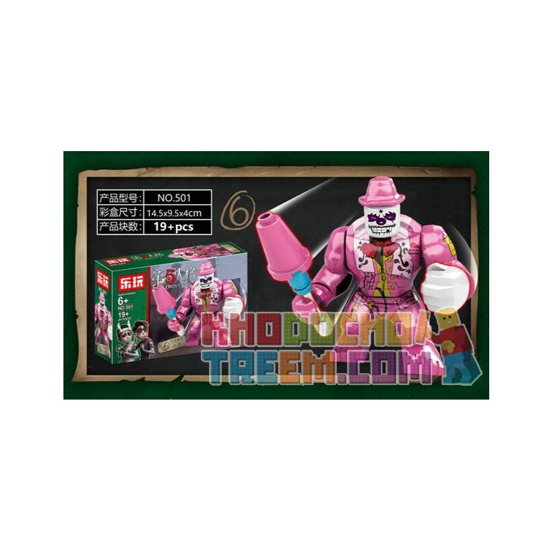 LEWAN 501 Xếp hình kiểu  IDENTITY V Các Nhân Vật 246 khối