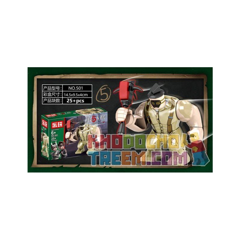 LEWAN 501 Xếp hình kiểu  IDENTITY V Các Nhân Vật 246 khối