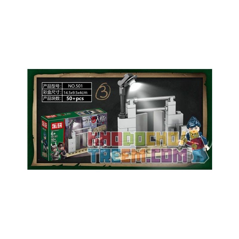 LEWAN 501 Xếp hình kiểu  IDENTITY V Các Nhân Vật 246 khối