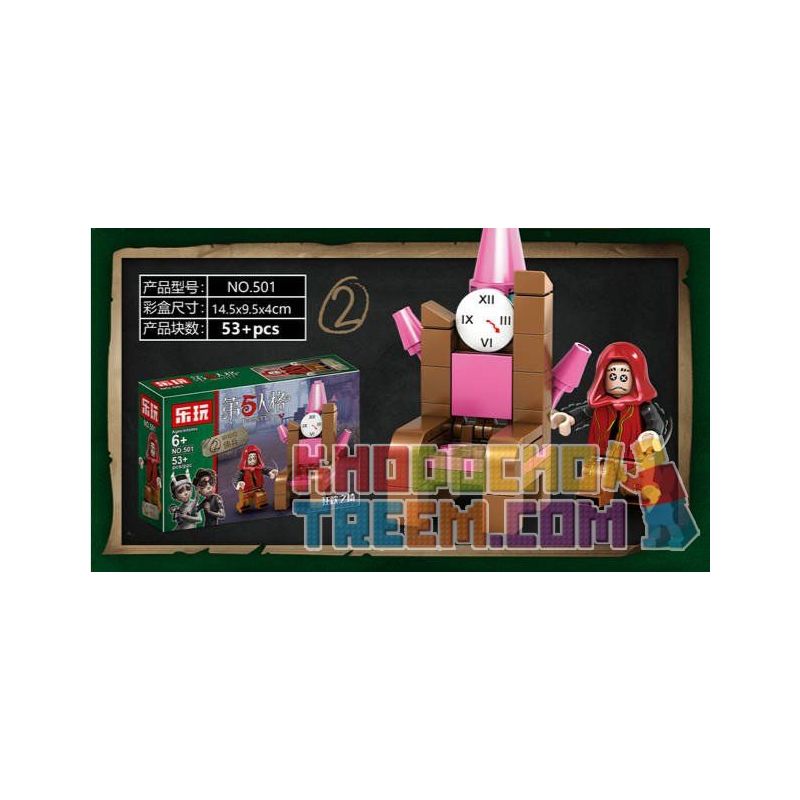 LEWAN 501 Xếp hình kiểu  IDENTITY V Các Nhân Vật 246 khối