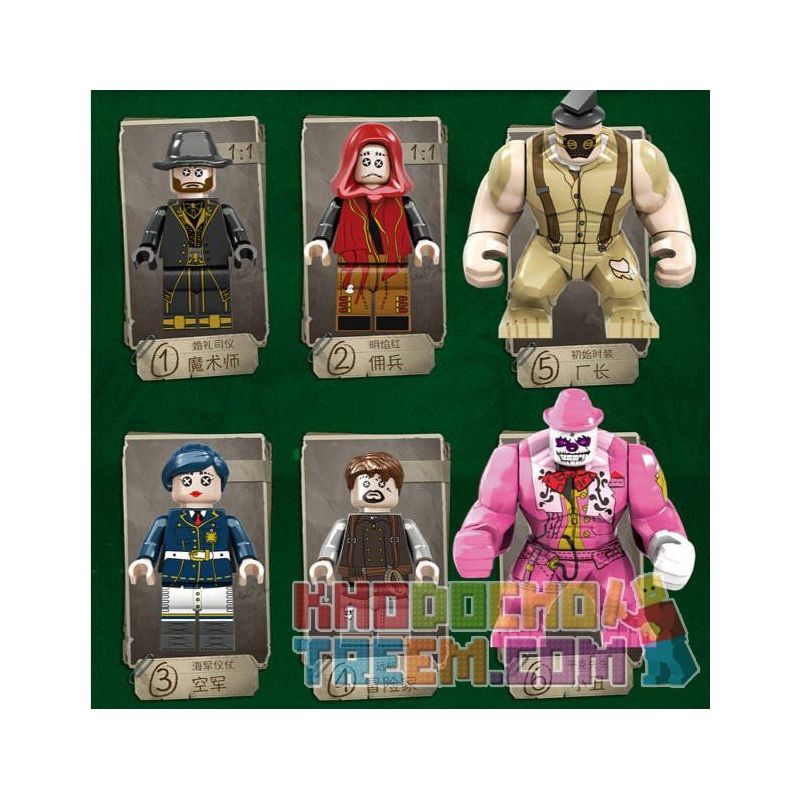 LEWAN 501 Xếp hình kiểu  IDENTITY V Các Nhân Vật 246 khối