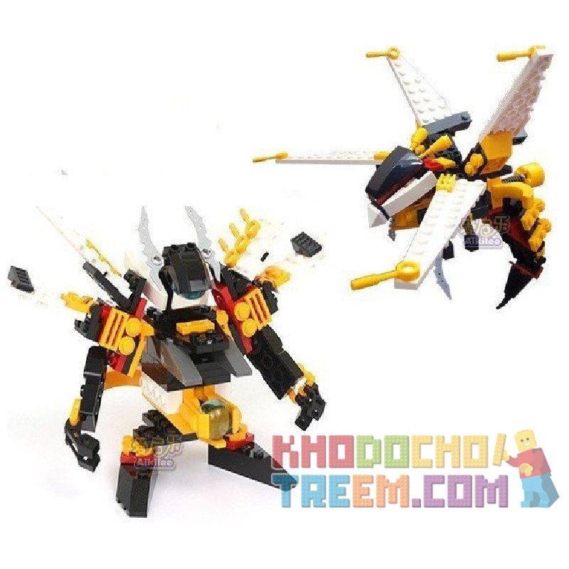 GUDI 9909 Xếp hình kiểu Lego TRANSFORMERS The Killer Bee Rô Bốt Biến Hình Ong Sát Thủ Bắn đại Bác Tròn 121 khối