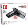 SEMBO 704301 non  SÚNG PHÁT TÍN HIỆU TRONG LƯU LẠC ĐỊA CẦU bộ đồ chơi xếp lắp ráp ghép mô hình The Wandering Earth 431 khối