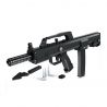 AUSINI 22805 Xếp hình kiểu  BLOCK GUN Automatic Rifle QBZ Súng Trường Tự động QBZ 493 khối