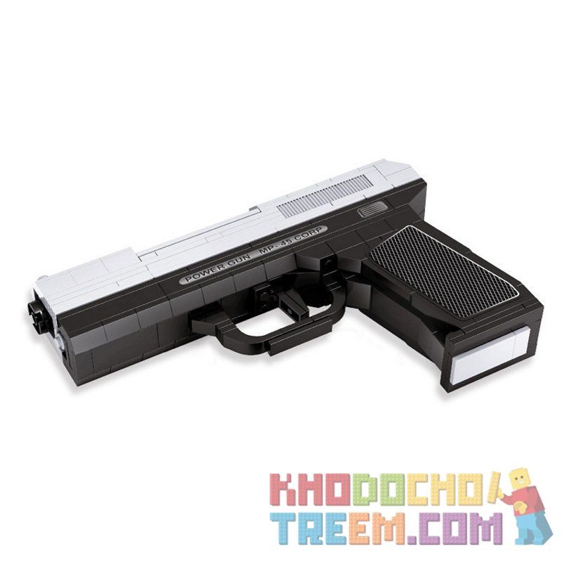 AUSINI 22510 Xếp hình kiểu Lego BLOCK GUN Handgun MP-45 Súng Lục MP-45 268 khối