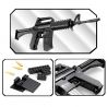 AUSINI 22607 non  SÚNG TRƯỜNG M16 bộ đồ chơi xếp lắp ráp ghép mô hình Gun TOP GUN DISMOUNTING SERIES M16 ASSAULT RIFLE 524 khối