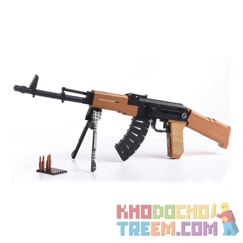 Đồ chơi dạng lego mô hình súng Ak47 Assault Rifle XHLG shop  Lazadavn