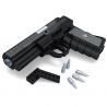 AUSINI 22514 non  SÚNG LỤC QSZ92 bộ đồ chơi xếp lắp ráp ghép mô hình Gun 327 khối