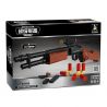 AUSINI 22804 Xếp hình kiểu  BLOCK GUN M870 Shotgun Súng Shotgun M870 527 khối