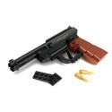 AUSINI 22419 non Lego SÚNG NGẮN BÁN TỰ ĐỘNG bộ đồ chơi xếp lắp ráp ghép mô hình Gun RUGER MARK III PISTOL 118 khối