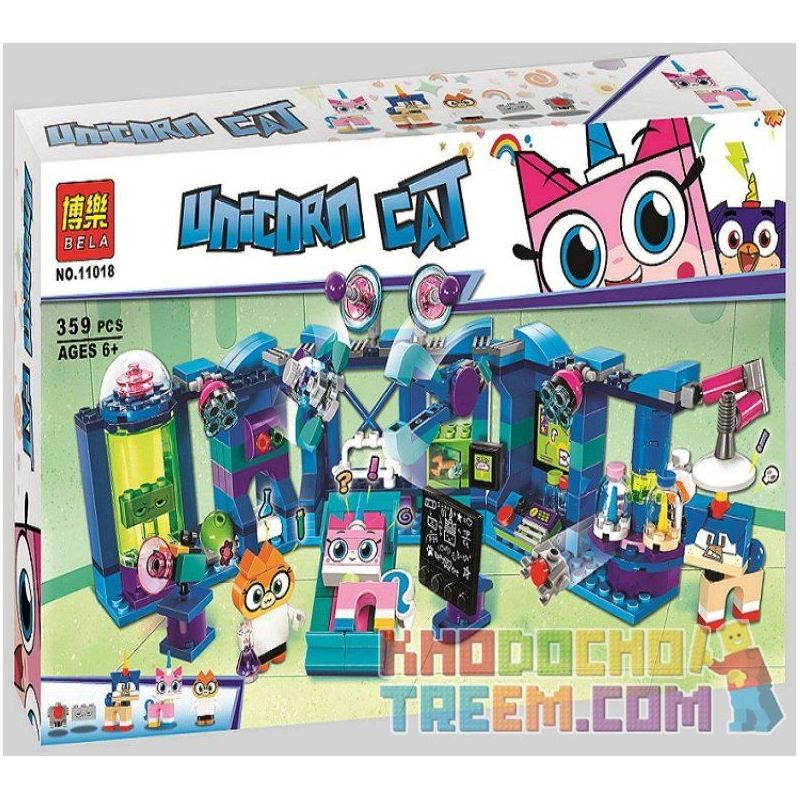 Bela 11018 Lari 11018 Xếp Hinh Kiểu Lego Unikitty Corn Cat Dr Fox Laboratory Phong Nghien Cứu Của Dr Fox Gia Sốc Rẻ Nhất