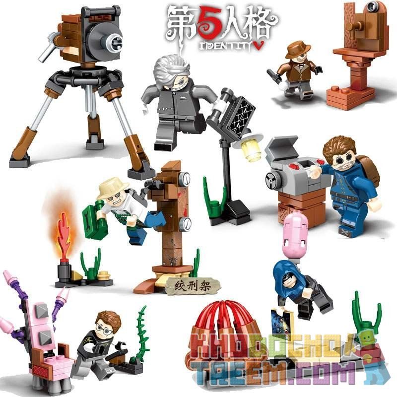 LE YILE 2302 Xếp hình kiểu Lego IDENTITY V Machine Capturing Children Sinh Tồn Trong đêm 300 khối
