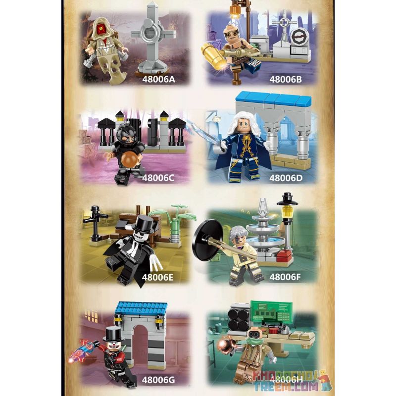 TIGER 48006 non  NHỮNG KẺ ĐI SĂN TRONG IDENTITY V bộ đồ chơi xếp lắp ráp ghép mô hình Tính Cách Thứ 5