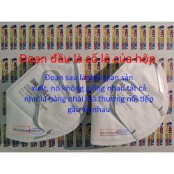 Khẩu trang 3M 9501VT KN95 lọc hơn 95% bụi siêu mịn PM2.5 có van thở, đeo tai, chun tổng hợp, chính hãng tốt hơn 3M 9001V chỉ lọc