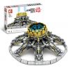 SEMBO 107028 non  ĐỘNG CƠ ĐỊA CẦU bộ đồ chơi xếp lắp ráp ghép mô hình The Wandering Earth EARTH ENGINE Lưu Lạc Địa Cầu 2453 khối