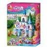 SLUBAN M38-B6010 B6010 6010 M38B6010 38-B6010 Xếp hình kiểu   Sapphire Castle Lâu đài Công Chúa 815 khối