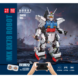 Hướng dẫn lắp ráp MouldKing 15024 Mould King 15024 ROBOT MK RX78 YUAN ZU (PDF)