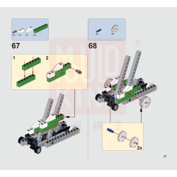 Hướng dẫn lắp ráp MouldKing 15024 Mould King 15024 ROBOT MK RX78 YUAN ZU (PDF)