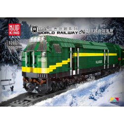 Hướng dẫn lắp ráp MouldKing 12001 12001CX Mould King 12001 12001CX ĐẦU MÁY DIESEL NJ2 (PDF)