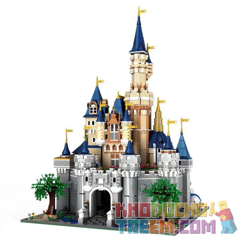 MouldKing 13132 Mould King 13132 non Lego LÂU ĐÀI DISNEY bộ đồ chơi xếp lắp ráp ghép mô hình Paradise Thiên Đường 8388 khối