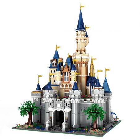 MouldKing 13132 Mould King 13132 non  LÂU ĐÀI DISNEY bộ đồ chơi xếp lắp ráp ghép mô hình Paradise Thiên Đường 8388 khối