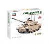 GUDI 6108 non  XE TĂNG CHIẾN ĐẤU CHỦ LỰC CỦA ANH tỷ lệ 1:28 bộ đồ chơi xếp lắp ráp ghép mô hình Creator CHALLENGER II BRITISH MAIN BATTLE TANK Sáng Tạo 1467 khối