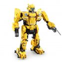 DOUBLEE CADA C51029 51029 non Lego NGƯỜI MÁY BIẾN HÌNH ĐIỀU KHIỂN TỪ XA bộ đồ chơi xếp lắp ráp ghép mô hình Transformers B127 BEEBOT Robot Đại Chiến Người Máy Biến Hình 1124 khối
