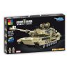 WOMA C0125 0125 non  XE TĂNG CHIẾN ĐẤU CHỦ LỰC ABRAMS M1A2 bộ đồ chơi xếp lắp ráp ghép mô hình Tank Battle WORLD TANKS M1A2 Xe Tăng Đối Đầu 1074 khối