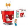 SEMBO 601055 601056 601057 601058 non  CỬA HÀNG KHOAI TÂY CHIÊN HAMBURGER COCA KEM. bộ đồ chơi xếp lắp ráp ghép mô hình City SEMBO BLOCK Thành Phố 998 khối