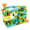 FEELO 1618 Xếp hình kiểu    Forest Slide Cầu Trượt Giữa Rừng 200 khối