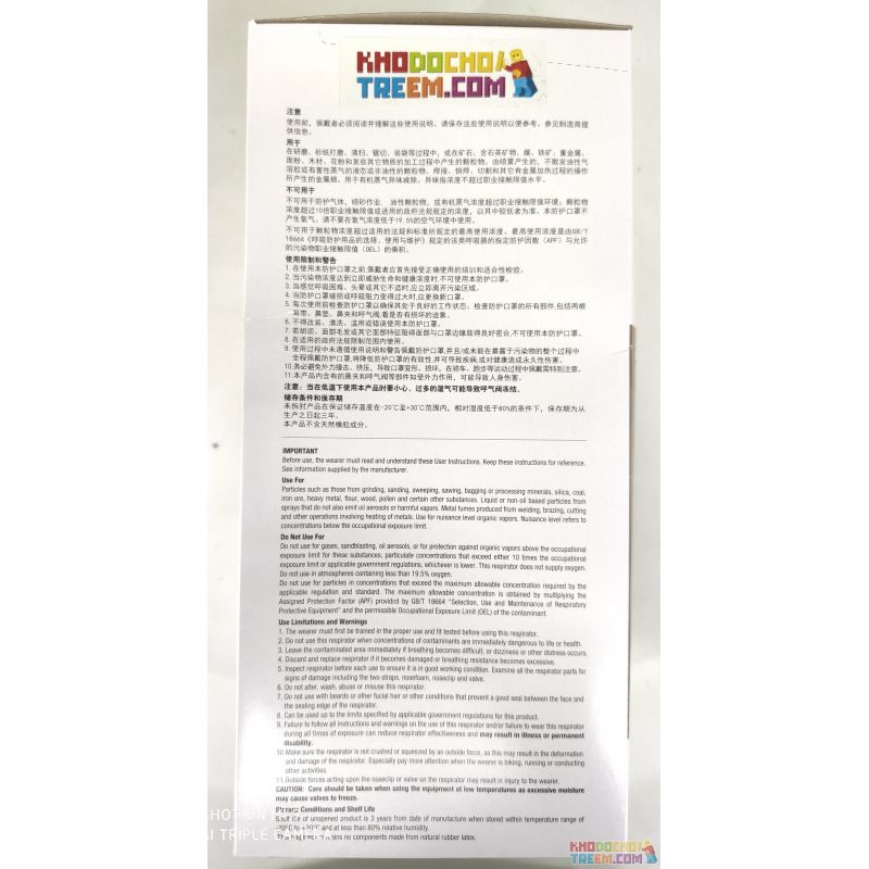 Khẩu trang 3M 9541V KN95 lọc hơn 95% bụi siêu mịn PM2.5 và độc với màng than hoạt tính đệm mũi van thở chun vải mềm chính hãng t