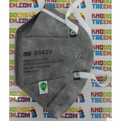 Khẩu trang 3M 9542V KN95 lọc hơn 95% bụi siêu mịn PM2.5 và độc với màng than hoạt tính đệm mũi van thở chun vải mềm đeo đầu chín Khẩu trang 3M 9542V KN95 lọc hơn 95% bụi siêu mịn PM2.5 và độc với màng than hoạt tính đệm mũi van thở chun vải mềm đeo đầu chín