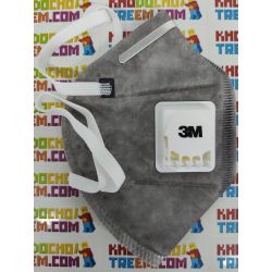 Khẩu trang 3M 9542V KN95 lọc hơn 95% bụi siêu mịn PM2.5 và độc với màng than hoạt tính đệm mũi van thở chun vải mềm đeo đầu chín Khẩu trang 3M 9542V KN95 lọc hơn 95% bụi siêu mịn PM2.5 và độc với màng than hoạt tính đệm mũi van thở chun vải mềm đeo đầu chín