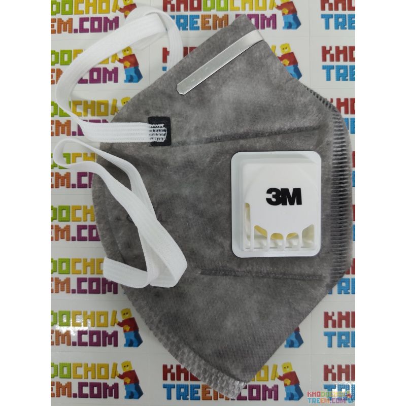 Khẩu trang 3M 9542V KN95 lọc hơn 95% bụi siêu mịn PM2.5 và độc với màng than hoạt tính đệm mũi van thở chun vải mềm đeo đầu chín Khẩu trang 3M 9542V KN95 lọc hơn 95% bụi siêu mịn PM2.5 và độc với màng than hoạt tính đệm mũi van thở chun vải mềm đeo đầu chín