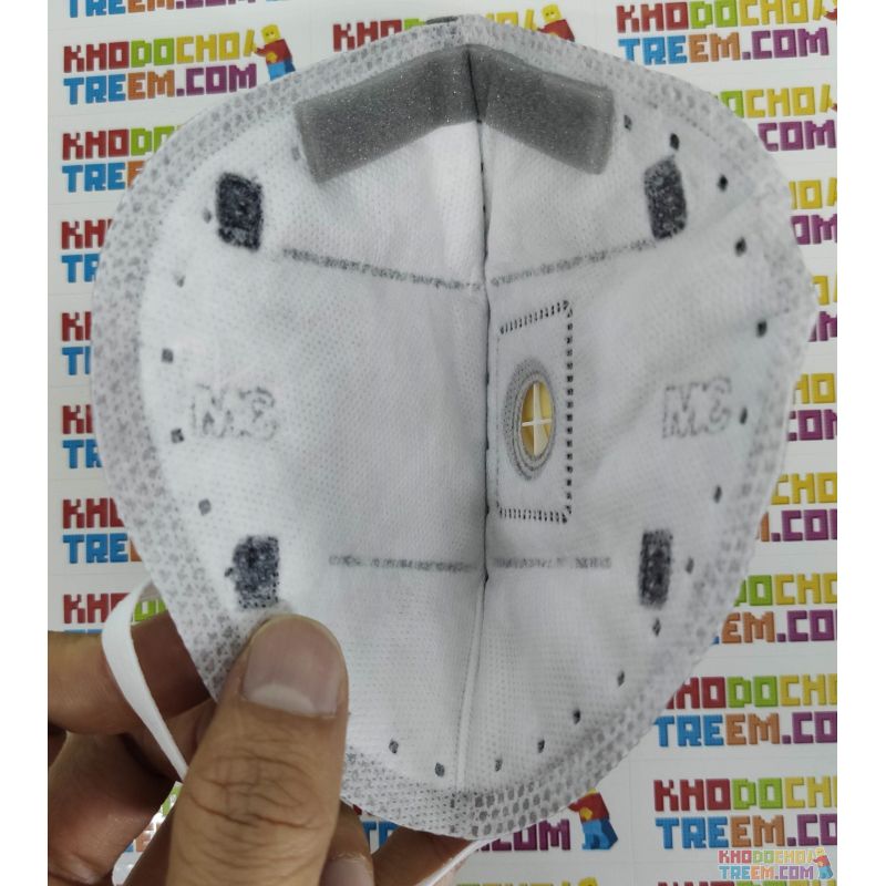 Khẩu trang 3M 9542V KN95 lọc hơn 95% bụi siêu mịn PM2.5 và độc với màng than hoạt tính đệm mũi van thở chun vải mềm đeo đầu chín Khẩu trang 3M 9542V KN95 lọc hơn 95% bụi siêu mịn PM2.5 và độc với màng than hoạt tính đệm mũi van thở chun vải mềm đeo đầu chín