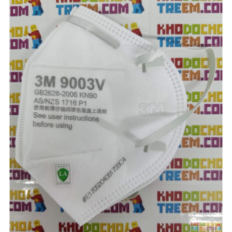 Khẩu trang trẻ em 3M 9003V KN90 lọc hơn 90% bụi siêu mịn PM2.5 có van thở