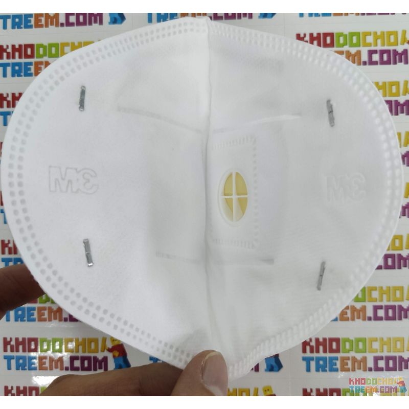 Khẩu trang trẻ em 3M 9003V KN90 lọc hơn 90% bụi siêu mịn PM2.5 có van thở