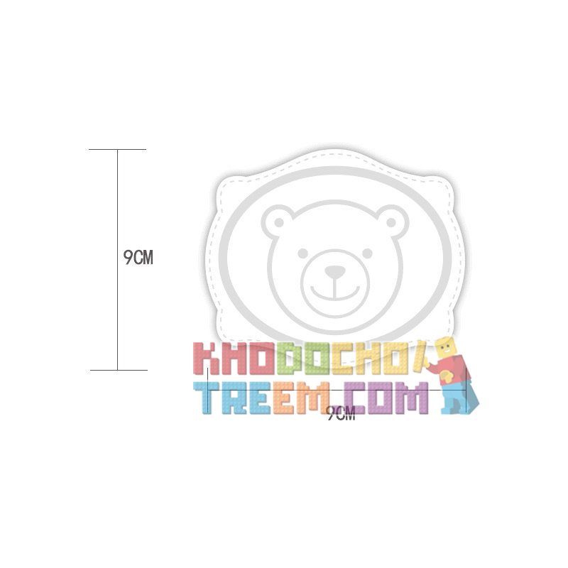 Khẩu trang gấu trẻ em 3 tháng - 3 tuổi KN95 Pingjia lọc hơn 95% bụi siêu mịn PM2.5 hình 3D chun vải siêu mềm chính hãng