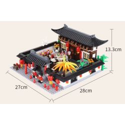 WANGE 5312 non  BỮA TỐI ĐOÀN TỤ KIỂU TRUNG QUỐC bộ đồ chơi xếp lắp ráp ghép mô hình Mini Modular Đường Phố Thu Nhỏ 1437 khối WANGE 5312 non  BỮA TỐI ĐOÀN TỤ KIỂU TRUNG QUỐC bộ đồ chơi xếp lắp ráp ghép mô hình Mini Modular Đường Phố Thu Nhỏ 1437 khối