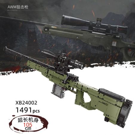 XINGBAO XB-24002 24002 XB24002 non  SÚNG TRƯỜNG BẮN TỈA bộ đồ chơi xếp lắp ráp ghép mô hình  Kỹ Thuật Công Nghệ Cao Mô Hình Phương Tiện 1491 khối