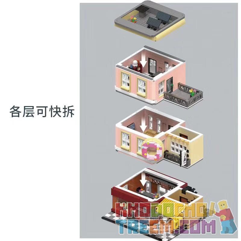 URGE UG-10180 10180 UG10180 non  CỬA HÀNG BÁNH bộ đồ chơi xếp lắp ráp ghép mô hình Creator THE DOUGHNUT SHOP Sáng Tạo 3255 khối URGE UG-10180 10180 UG10180 non  CỬA HÀNG BÁNH bộ đồ chơi xếp lắp ráp ghép mô hình Creator THE DOUGHNUT SHOP Sáng Tạo 3255 khối
