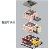 URGE UG-10180 10180 UG10180 non  CỬA HÀNG BÁNH bộ đồ chơi xếp lắp ráp ghép mô hình Creator THE DOUGHNUT SHOP Sáng Tạo 3255 khối
