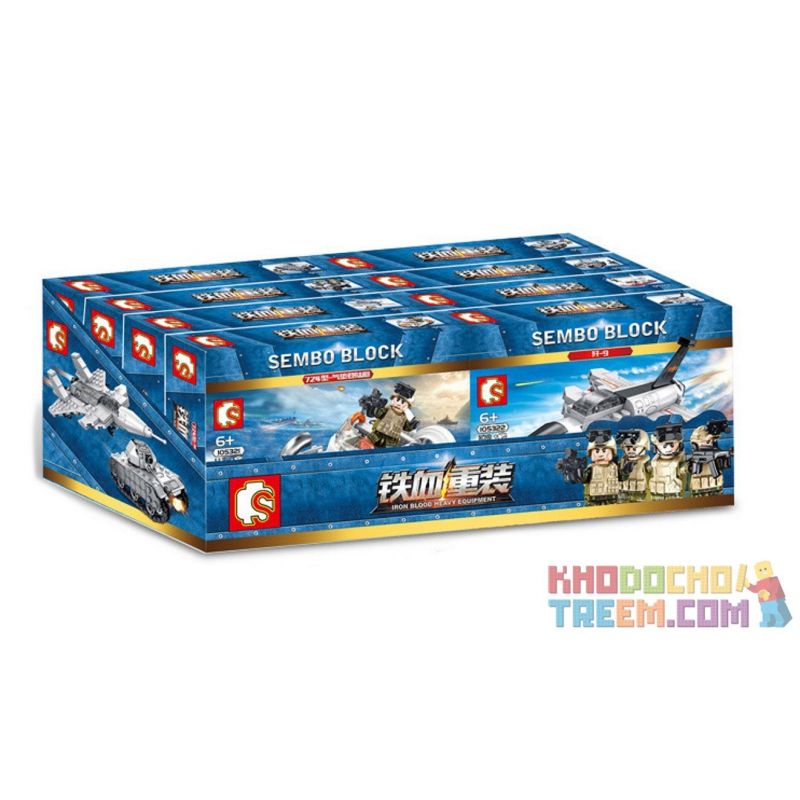 SEMBO 105321 105322 105323 105324 105325 10536 105327 105328 non  CÁC LOẠI MÁY BAY TÀU XE TĂNG CHIẾN ĐẤU bộ đồ chơi xếp lắp ráp ghép mô hình Iron Blood Heavy Equipment IRON BLOOD HEAVY EQUIPMENT J-20 Đặc Nhiệm Máu Và Sắt 1091 khối
