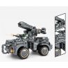 SEMBO 107065 non  THIẾT BỊ PHÒNG THỦ TÊN LỬA bộ đồ chơi xếp lắp ráp ghép mô hình Shanghai Fortress Pháo Đài Thượng Hải 1112 khối
