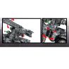 SEMBO 107065 non  THIẾT BỊ PHÒNG THỦ TÊN LỬA bộ đồ chơi xếp lắp ráp ghép mô hình Shanghai Fortress Pháo Đài Thượng Hải 1112 khối