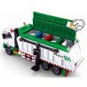 SLUBAN M38-B0780 B0780 0780 M38B0780 38-B0780 non  XE CHỞ RÁC CUỘC CHIẾN CÂN NÃO PHÂN LOẠI bộ đồ chơi xếp lắp ráp ghép mô hình City Thành Phố 432 khối