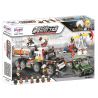 Winner 5105 non  GỐC DẦU SỐ 01 bộ đồ chơi xếp lắp ráp ghép mô hình Sharp Arrows Action SHARP ARROWS ACTION OIL BASE 01 Mũi Tên Nhọn 792 khối