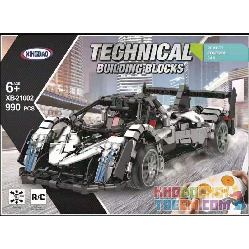 XINGBAO XB-21002 21002 XB21002 non  XE ĐUA bộ đồ chơi xếp lắp ráp ghép mô hình  Kỹ Thuật Công Nghệ Cao Mô Hình Phương Tiện 898 khối