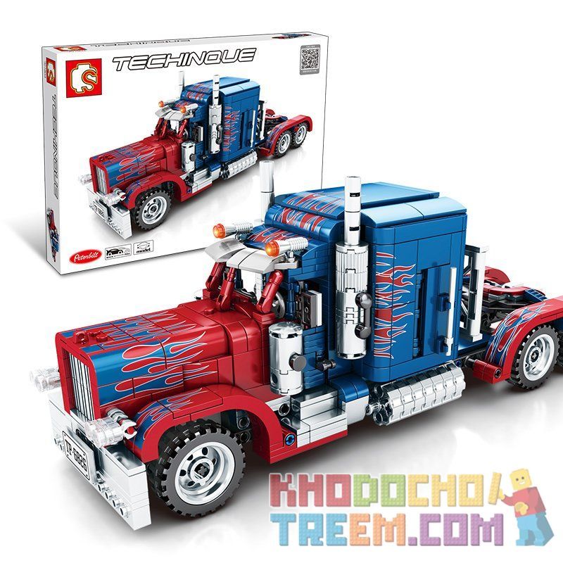 SEMBO 701803 non  Ô TÔ OPTIMUS PRIME BIẾN HÌNH bộ đồ chơi xếp lắp ráp ghép mô hình  TECHINQUE PETERBILT 389 Kỹ Thuật Công Nghệ Cao Mô Hình Phương Tiện 849 khối SEMBO 701803 non  Ô TÔ OPTIMUS PRIME BIẾN HÌNH bộ đồ chơi xếp lắp ráp ghép mô hình  TECHINQUE PETERBILT 389 Kỹ Thuật Công Nghệ Cao Mô Hình Phương Tiện 849 khối